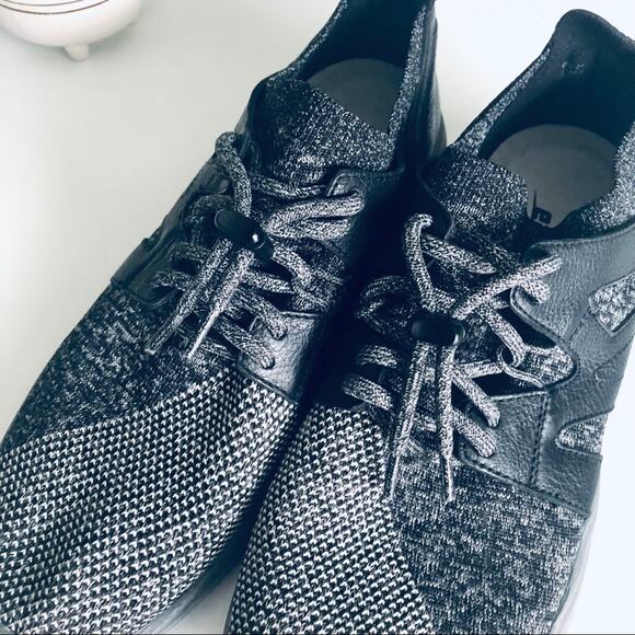 Earth 'Blaze' Women's 8 Mesh & Leather Comfort Sneaker Gray Runnign Walking - Picture 8 of 12